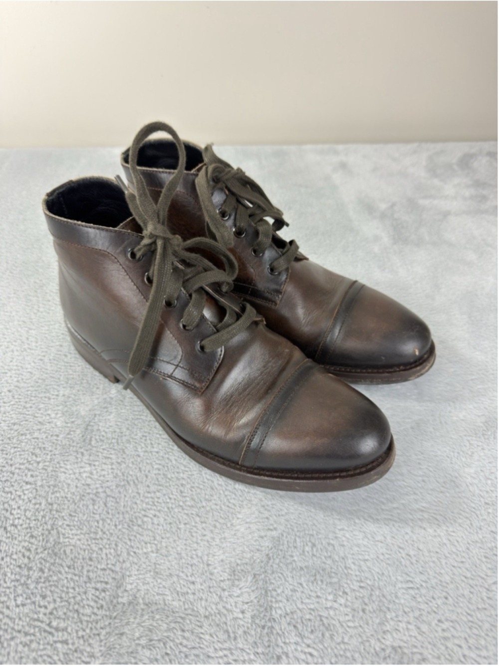 Thursday Boot Co Men's Brown Leather Ankle Boots Size 7